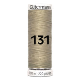 Gutermann garen | 200m | 131 beige naaigaren GM - 200 - 131 - BEIGE 4008015027506